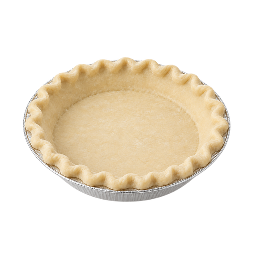 Illustration of Pie crust, standard-type, prepared from recipe, unbaked