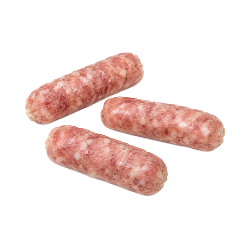 Illustration of Pork sausage, link/patty, unprepared