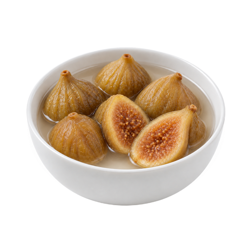 Illustration of Figs, canned, water pack, solids and liquids