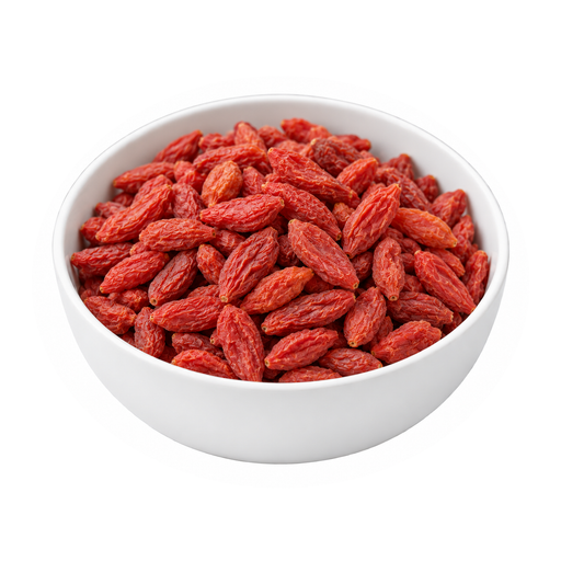 Illustration of Goji berries, dried