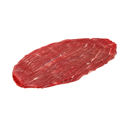 Ilustração de Carne bovina, da Nova Zelândia, importada, flanco (flank), somente carne magra separável, crua