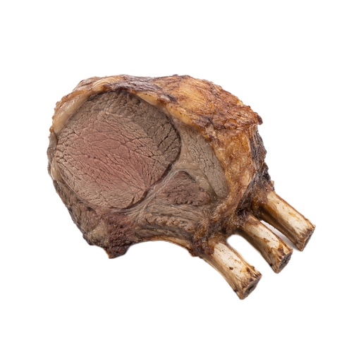 Ilustración de Carne de res, de Nueva Zelanda, importada, costillas preparadas, asada rápidamente al horno