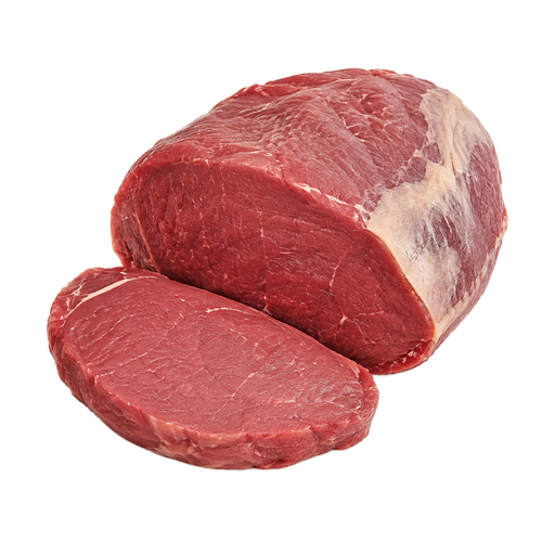 Ilustración de Carne de res, de Nueva Zelanda, importada, corte flat, carne magra y grasa separables, cruda