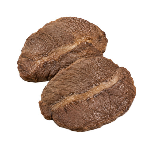 Ilustración de Carne de res, de Nueva Zelanda, importada, paleta, corte oyster blade, carne magra y grasa separables, braseada