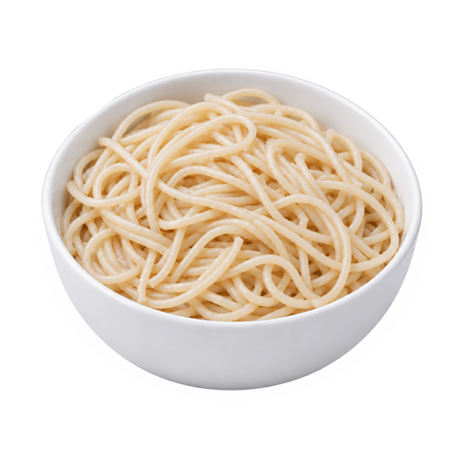 Illustration of Pasta, gluten-free, rice flour and rice bran extract, cooked, DE BOLES