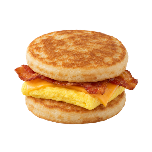 Illustration of McDONALD'S, Bacon, Egg & Cheese McGRIDDLES