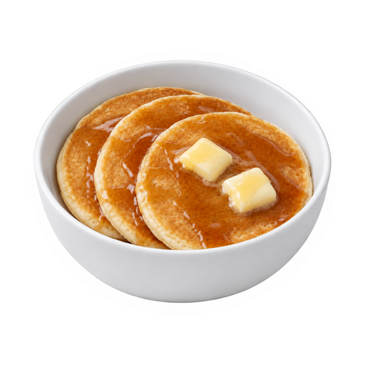 Illustration of McDONALD'S, Hotcakes (with 2 pats margarine & syrup)