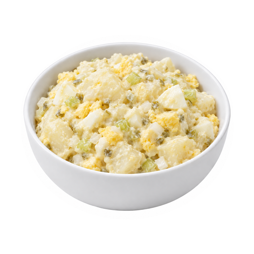 Illustration of Potato salad with egg