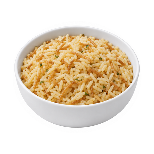 Illustration of Rice and vermicelli mix, chicken flavor, prepared with 80% margarine