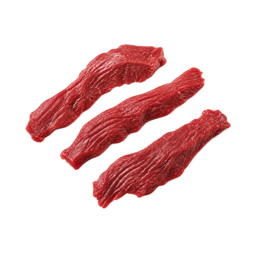 Ilustración de Carne de res, costillar, costillas dorsales (back ribs), con hueso, solo carne magra separable, recortada hasta 0 pulgadas de grasa externa, categoría Select, cruda
