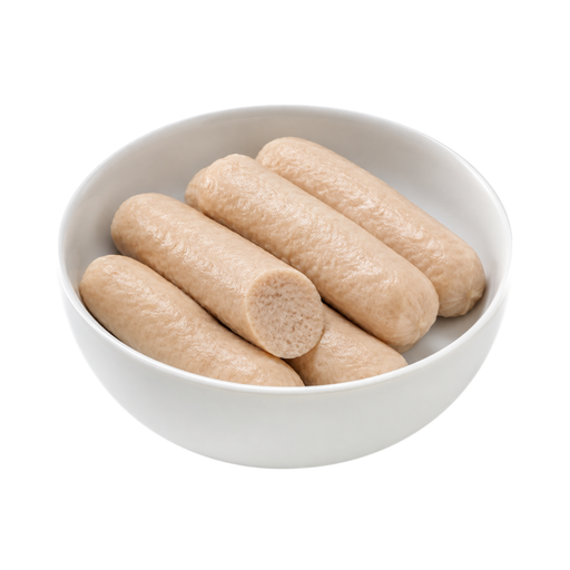 Ilustração de Alimento infantil, palitos de carne de peru, etapa júnior