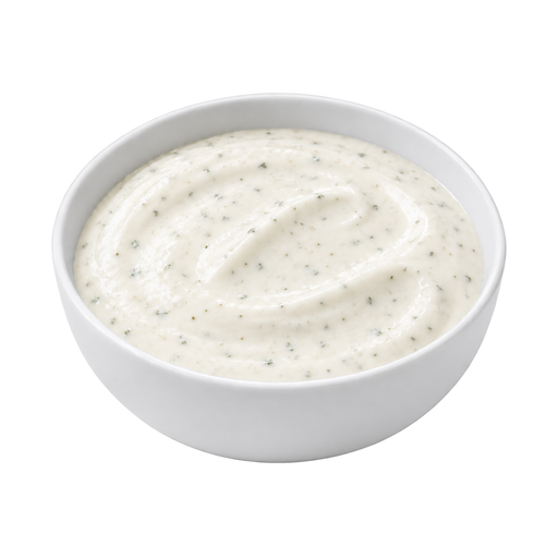 Illustration of Salad dressing, ranch dressing, regular