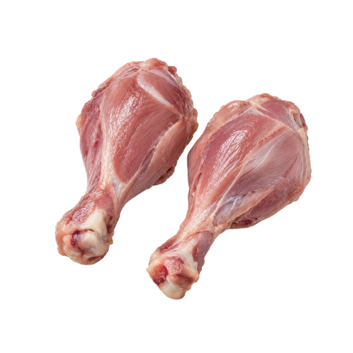 Ilustração de Frango de corte, carne escura, coxa, somente carne, cru