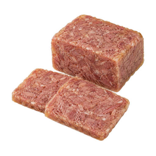 Ilustración de Fiambre de carne de res curada (corned beef), en gelatina