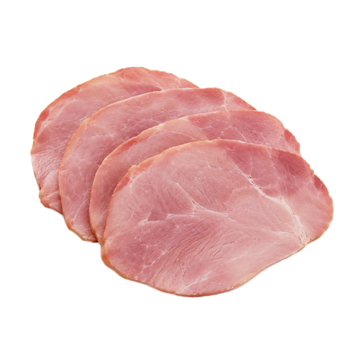 Illustration of Ham, sliced, regular (approximately 11% fat)