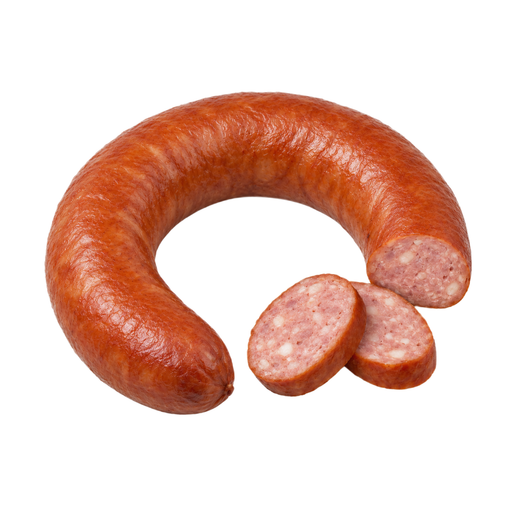 Illustration of Kielbasa, fully cooked, unheated