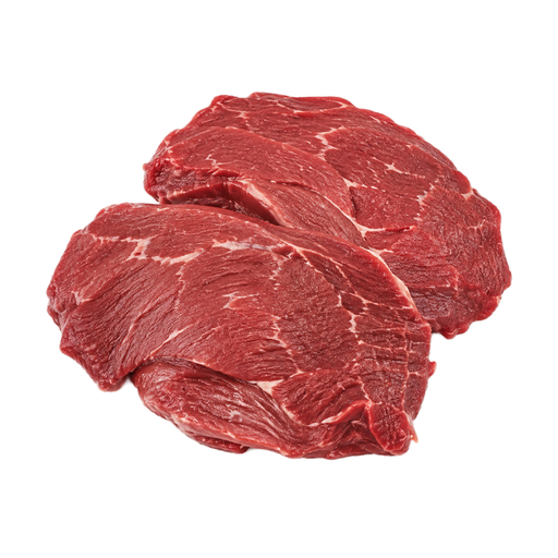 Ilustração de Carne bovina, dianteiro (chuck), corte clod, peça para assar, somente carne magra separável, aparada até 1/4 de polegada de gordura externa, todas as classificações de qualidade, crua