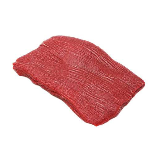 Ilustração de Carne bovina, peito (brisket), metade plana, somente carne magra separável, aparada até 1/8 de polegada de gordura externa, classificação Choice, crua