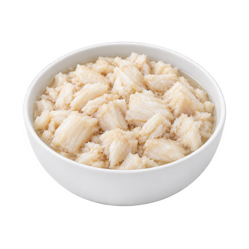 Illustration of Fish, cod, Atlantic, canned, solids and liquid