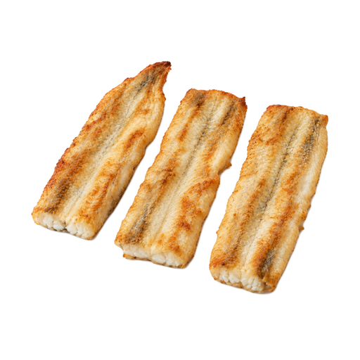 Illustration of Fish, eel, mixed species, cooked, dry heat