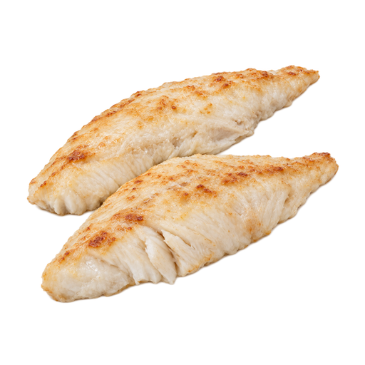 Illustration of Fish, bluefish, cooked, dry heat