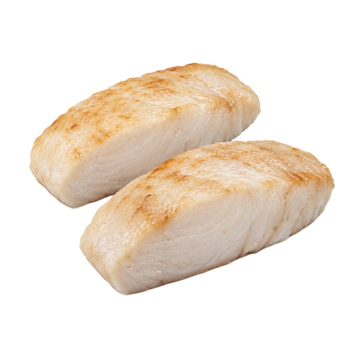 Illustration of Fish, yellowtail, mixed species, cooked, dry heat