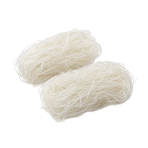 Illustration of Noodles, chinese, cellophane or long rice (mung beans), dehydrated