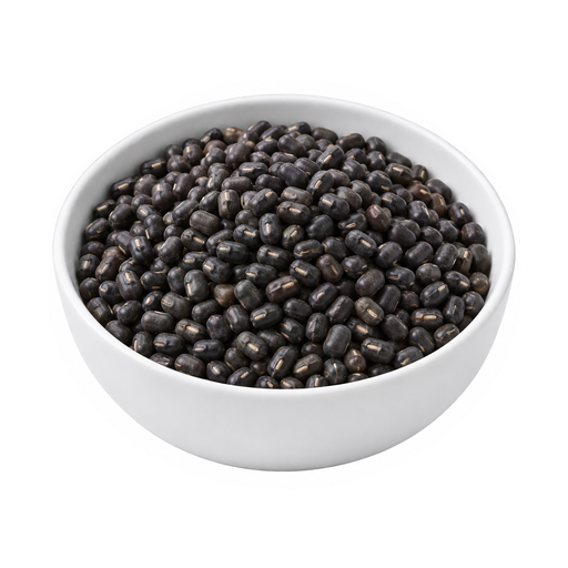 Illustration of Mungo beans, mature seeds, raw