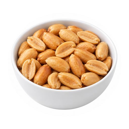 Illustration of Peanuts, virginia, oil-roasted, with salt