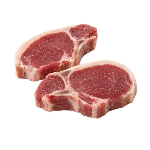 Illustration of Lamb, loin, separable lean and fat, trimmed to 1/4" fat, choice, raw