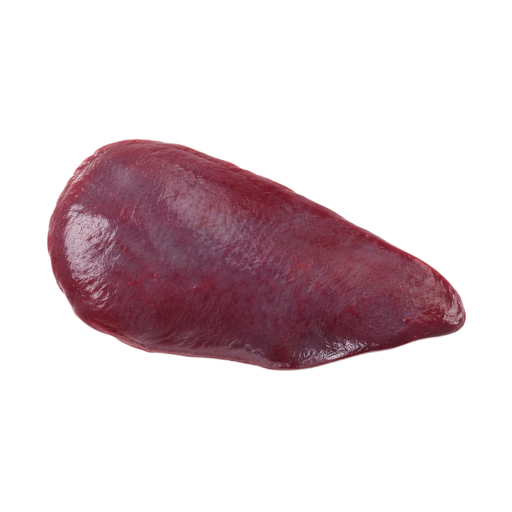 Illustration of Lamb, variety meats and by-products, spleen, raw