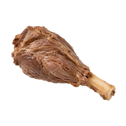 Illustration of Lamb, Australian, imported, fresh, foreshank, separable lean only, trimmed to 1/8" fat, cooked, braised