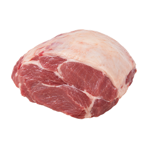 Illustration of Lamb, Australian, imported, fresh, leg, sirloin half, boneless, separable lean and fat, trimmed to 1/8" fat, raw