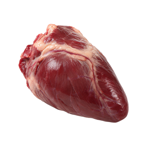 Illustration of Lamb, New Zealand, imported, heart, raw
