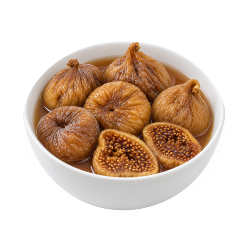 Illustration of Figs, dried, stewed