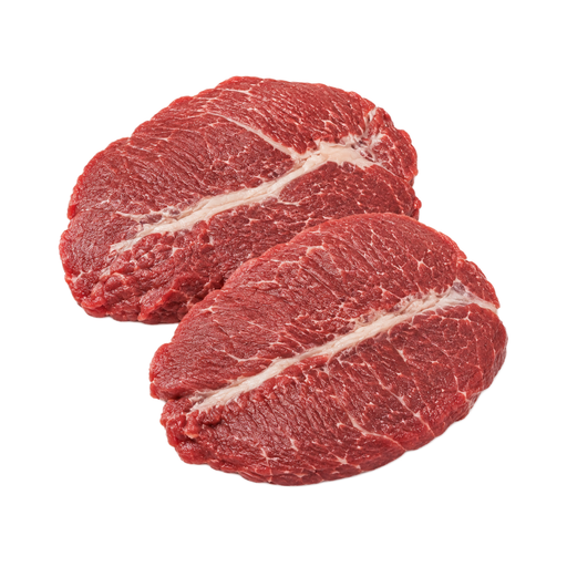 Ilustração de Carne bovina, da Nova Zelândia, importada, raquete da paleta (oyster blade), carne magra e gordura separáveis, crua