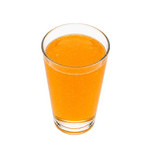 Ilustración de Bebidas, carbonatadas, naranja