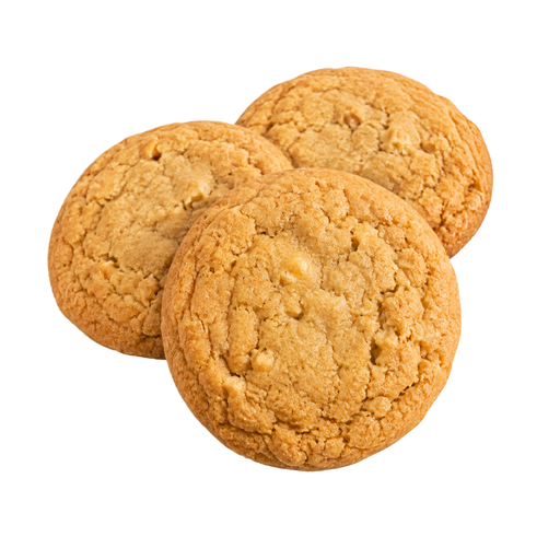 Ilustración de Galletas de crema de cacahuete, preparadas a partir de receta