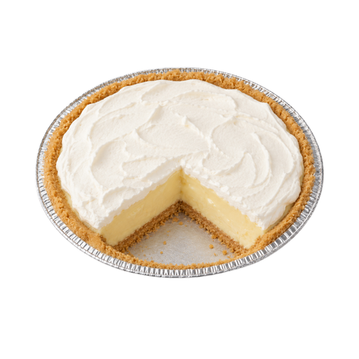 Illustration of Pie, banana cream, prepared from mix, no-bake type