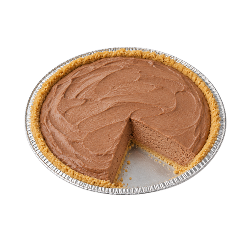 Illustration of Pie, chocolate mousse, prepared from mix, no-bake type