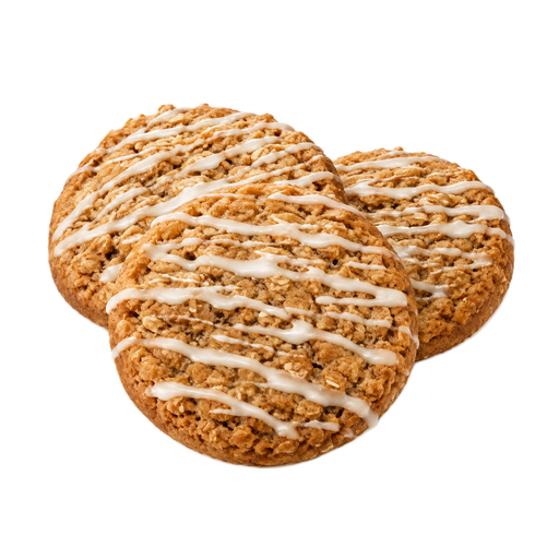 Ilustração de Archway, biscoitos caseiros de aveia com glacê