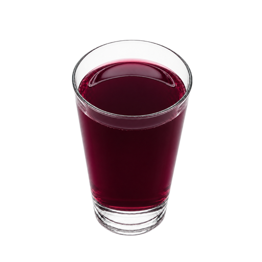 Illustration of Grape juice, purple, with added vitamin C, from concentrate, shelf stable