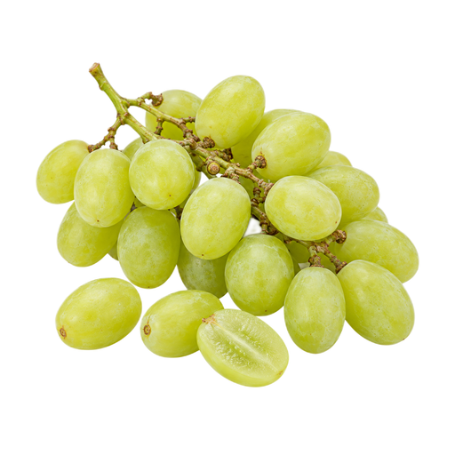 Illustration of Grapes, green, seedless, raw