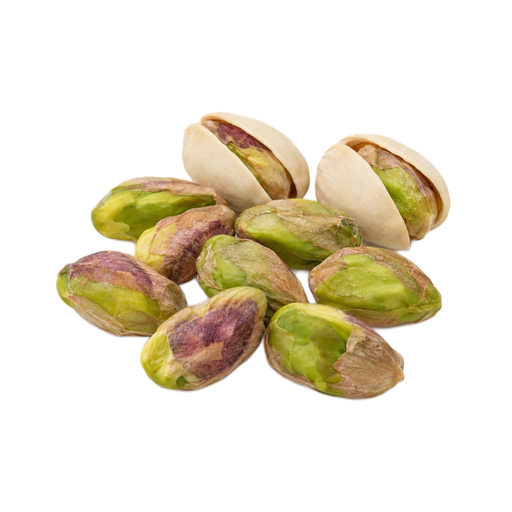Illustration of Nuts, pistachio nuts, raw