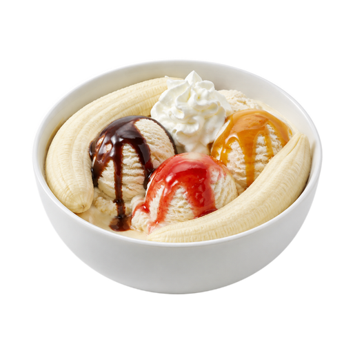 Illustration of Banana split