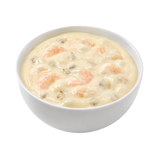 Ilustração de Molho Alfredo, com frutos do mar