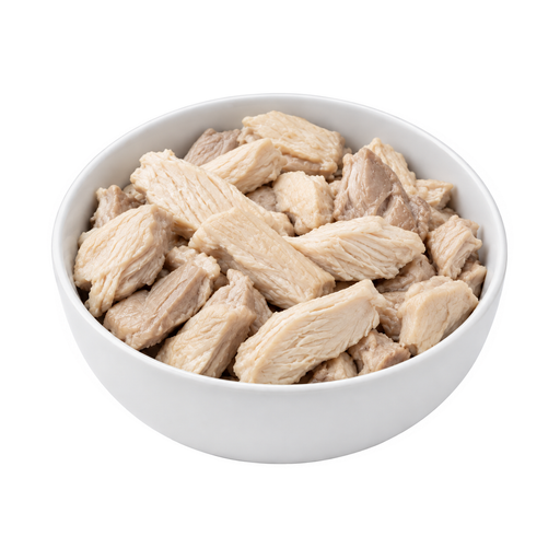 Illustration of Chicken, canned, meat only