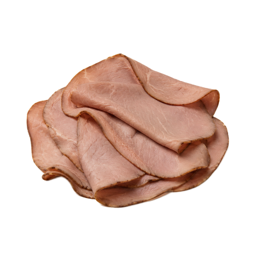 Illustration of Beef, prepackaged or deli, luncheon meat, reduced sodium