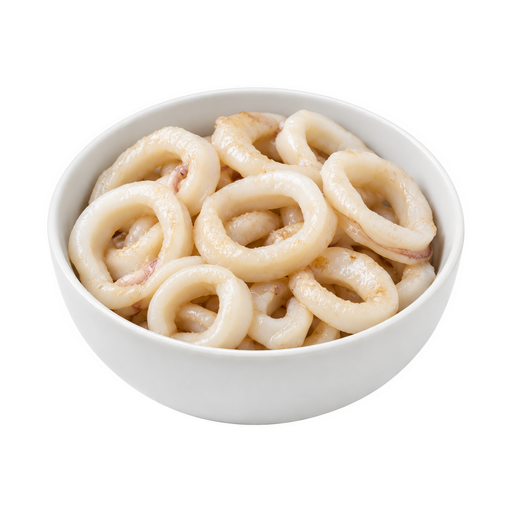 Illustration of Calamari, cooked