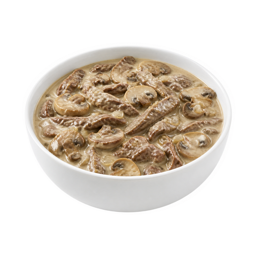 Illustration of Beef stroganoff